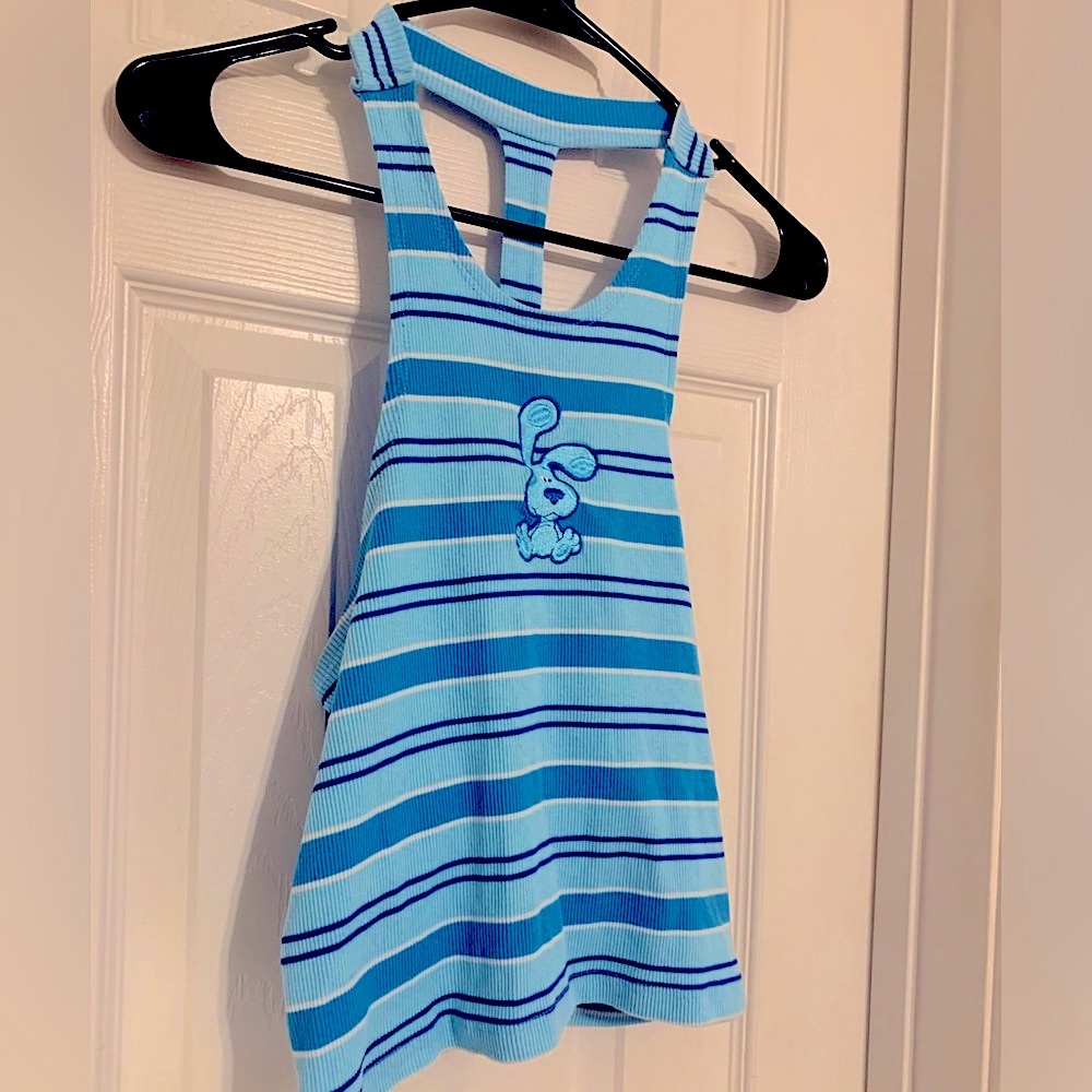 Blues Clues Embroidered Halter Top